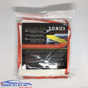 Khăn lau xe chuyên dụng - Sonus Microfiber Towels